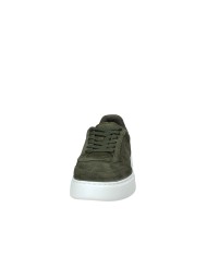 Polo Ralph Lauren Rlite Sport Sneaker uomo in camoscio Verde Militare