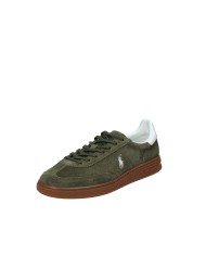 Polo Ralph Lauren Bedford PP Sneaker uomo in camoscio Verde Militare