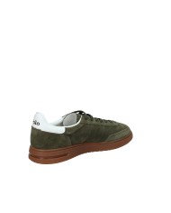 Polo Ralph Lauren Bedford PP Sneaker uomo in camoscio Verde Militare