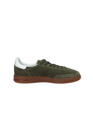 Polo Ralph Lauren Bedford PP Sneaker uomo in camoscio Verde Militare