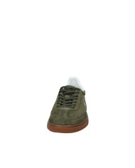 Polo Ralph Lauren Bedford PP Sneaker uomo in camoscio Verde Militare