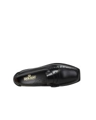 Sebago Madison.W Mocassino donna punta squadrata in pelle spazzolata Nero