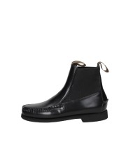 Sebago Calliope.W Tronchetto basso donna in pelle spazzolata liscia Nero