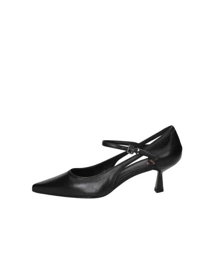 Chantal 2744 Décolleté con cinturino alla caviglia in nappa Nero Chantal 2744 Décolleté con cinturino alla caviglia in nappa Nero