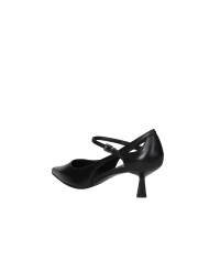 Chantal 2744 Décolleté con cinturino alla caviglia in nappa Nero Chantal 2744 Décolleté con cinturino alla caviglia in nappa Nero