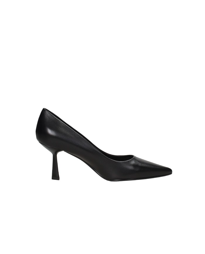 Chantal 2673 Décolleté classica in nappa Nero