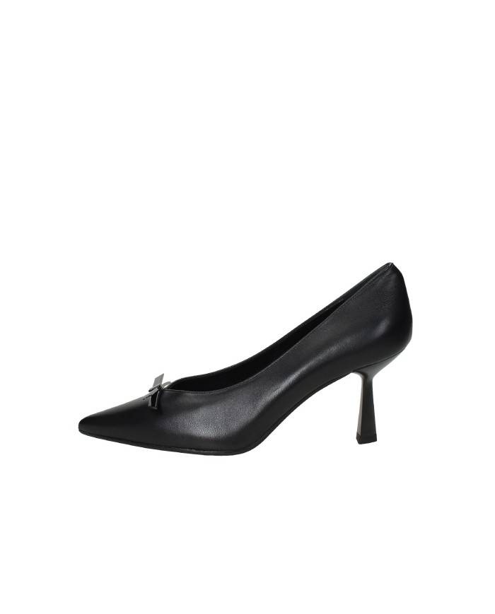 Chantal 2721 Décolleté classica con fiocco in nappa Nero Chantal 2721 Décolleté classica con fiocco in nappa Nero