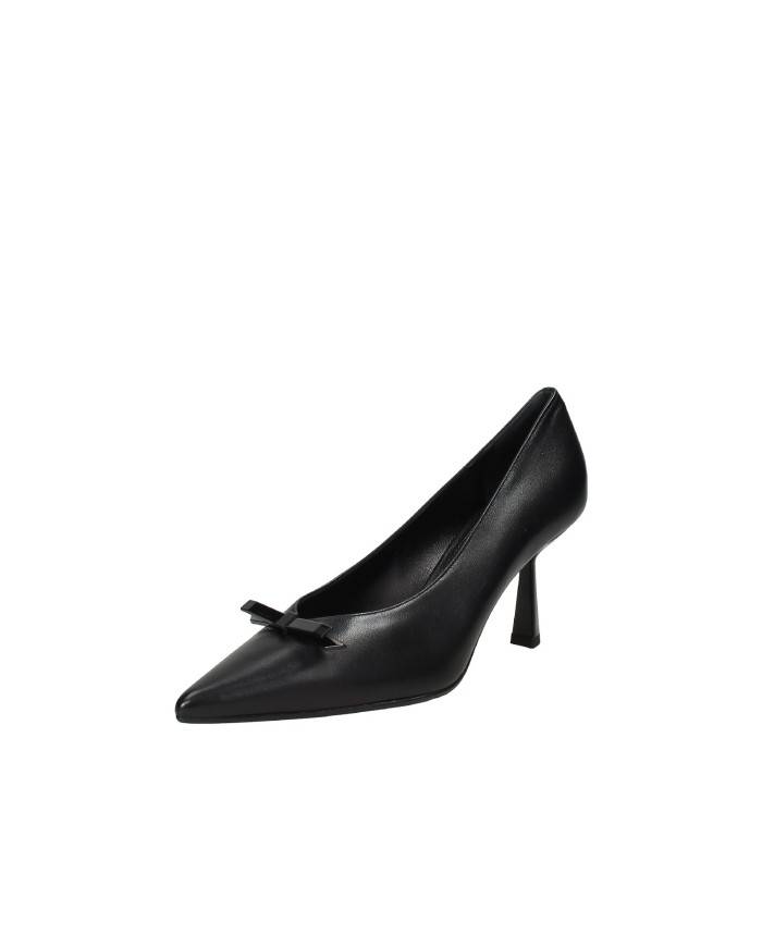 Chantal 2721 Décolleté classica con fiocco in nappa Nero Chantal 2721 Décolleté classica con fiocco in nappa Nero