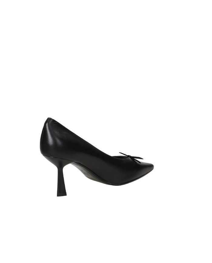 Chantal 2721 Décolleté classica con fiocco in nappa Nero Chantal 2721 Décolleté classica con fiocco in nappa Nero