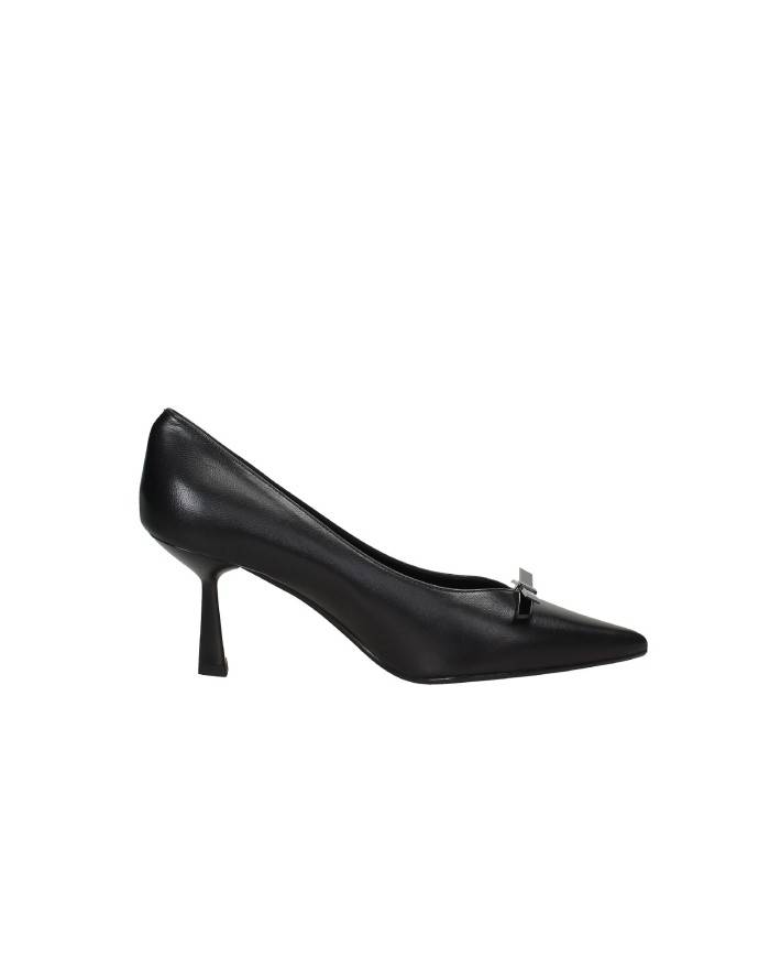 Chantal 2721 Décolleté classica con fiocco in nappa Nero Chantal 2721 Décolleté classica con fiocco in nappa Nero