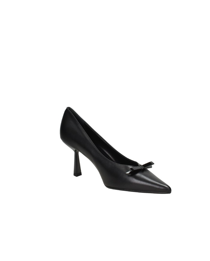 Chantal 2721 Décolleté classica con fiocco in nappa Nero Chantal 2721 Décolleté classica con fiocco in nappa Nero
