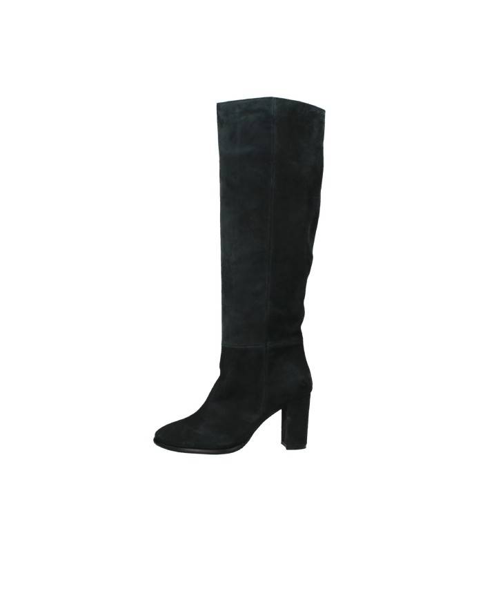 L'Arianna ST1689 Stivale tacco alto in camoscio Ottanio