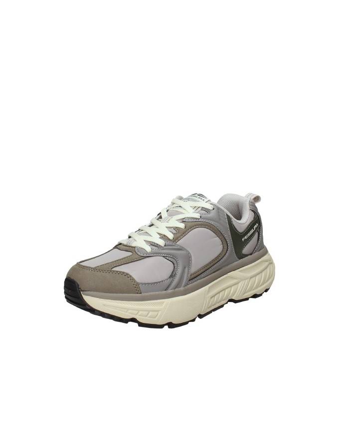 Fessura Trail DVL Sneaker da uomo in nylon e microfibra Grigio e Taupe Fessura Trail DVL Sneaker da uomo in nylon e microfibra Grigio e Taupe