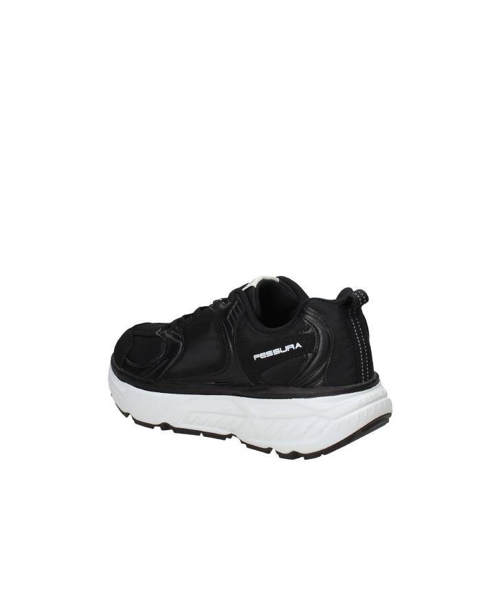 Fessura Trail DVL Sneaker da uomo in nylon e microfibra Nero