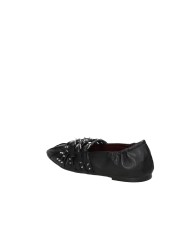 Ash Brendah Ballerina con cinturini in nappa Nero