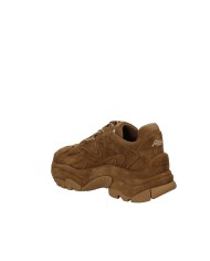 Ash AddictBis Sneaker donna suola chanky in camoscio Tabacco
