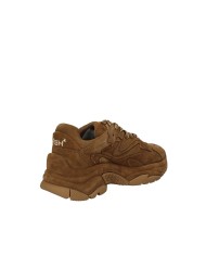 Ash AddictBis Sneaker donna suola chanky in camoscio Tabacco