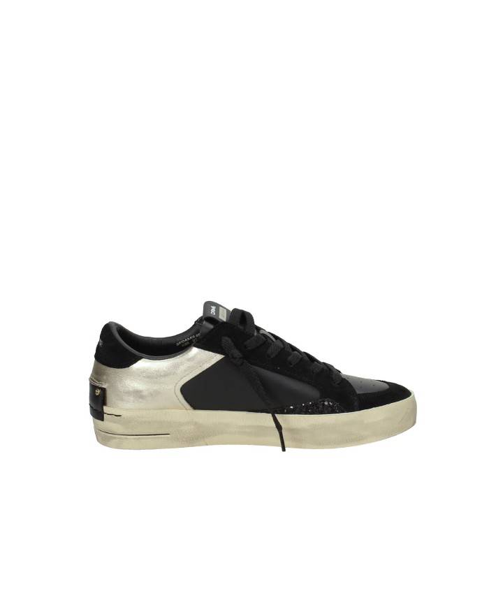 Crime London SKATE.28104 Sneaker basse da donna in pelle Nero