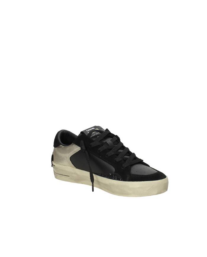 Crime London Sk8 Delux.28104 Sneaker basse da donna in pelle Nero