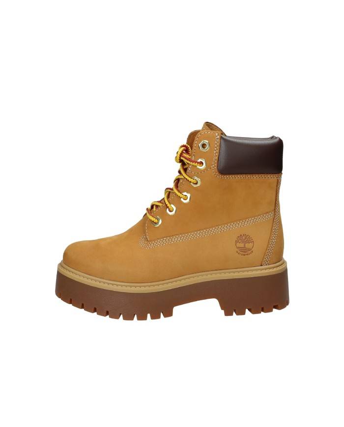 Timberland® Stone Street.a5rjd Polacchino stringato alto in nabuk Giallo Timberland® Stone Street.a5rjd Polacchino stringato alto in nabuk Giallo