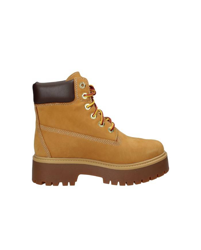 Timberland® Stone Street.a5rjd Polacchino stringato alto in nabuk Giallo Timberland® Stone Street.a5rjd Polacchino stringato alto in nabuk Giallo