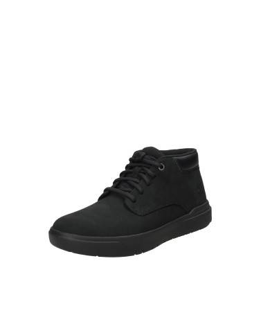 Timberland® Seneca Bay.015 Sneaker alta da uomo in nabuk Premium Leather Nero Timberland® Seneca Bay.015 Sneaker alta da uomo in nabuk Premium Leather Nero