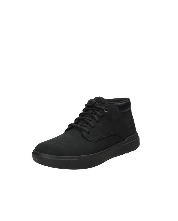 Timberland® Seneca Bay.015 Sneaker alta da uomo in nabuk Premium Leather Nero Timberland® Seneca Bay.015 Sneaker alta da uomo in nabuk Premium Leather Nero