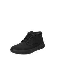 Timberland® Seneca Bay.015 Sneaker alta da uomo in nabuk Premium Leather Nero