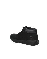 Timberland® Seneca Bay.015 Sneaker alta da uomo in nabuk Premium Leather Nero