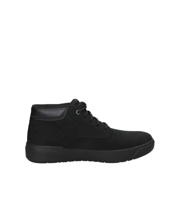 Timberland® Seneca Bay.015 Sneaker alta da uomo in nabuk Premium Leather Nero Timberland® Seneca Bay.015 Sneaker alta da uomo in nabuk Premium Leather Nero