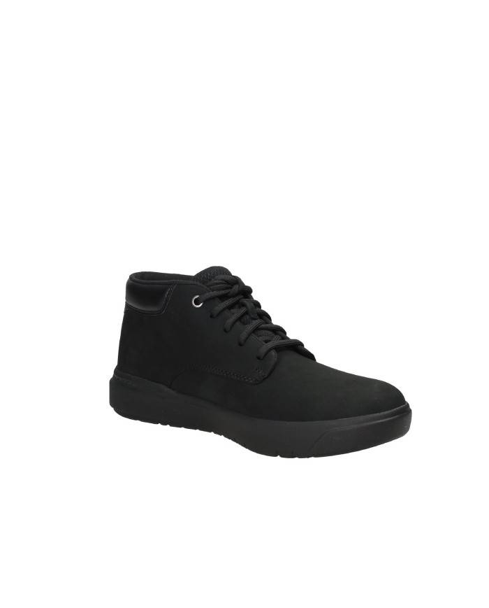 Timberland® Seneca Bay.015 Sneaker alta da uomo in nabuk Premium Leather Nero Timberland® Seneca Bay.015 Sneaker alta da uomo in nabuk Premium Leather Nero