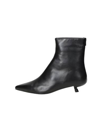 JVAM Genoa40026 Tronchetto donna con zip in pelle Nero JVAM Genoa40026 Tronchetto donna con zip in pelle Nero