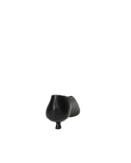 JVAM Grant40177 Décolleté accollata "kitten heels" in pelle Nero