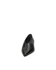 JVAM Grant40177 Décolleté accollata "kitten heels" in pelle Nero