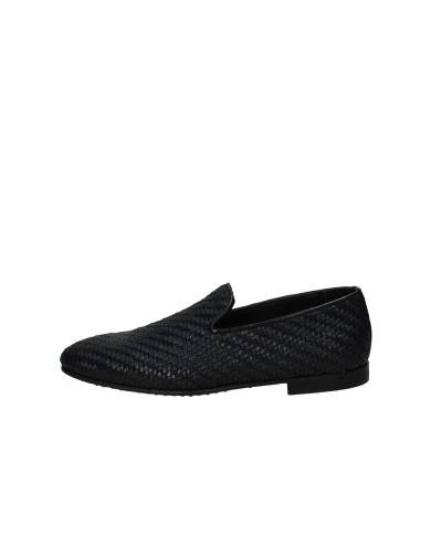 Pawelk's 19037 Mocassino in pelle intrecciata Nero Pawelk's 19037 Mocassino in pelle intrecciata Nero