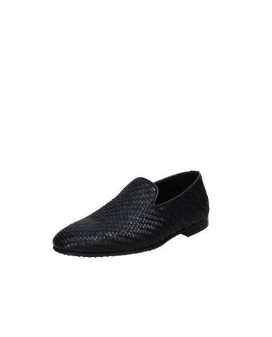 Pawelk's 19037 Mocassino in pelle intrecciata Nero Pawelk's 19037 Mocassino in pelle intrecciata Nero