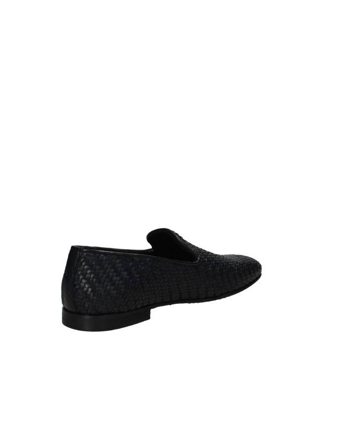 Pawelk's 19037 Mocassino in pelle intrecciata Nero Pawelk's 19037 Mocassino in pelle intrecciata Nero