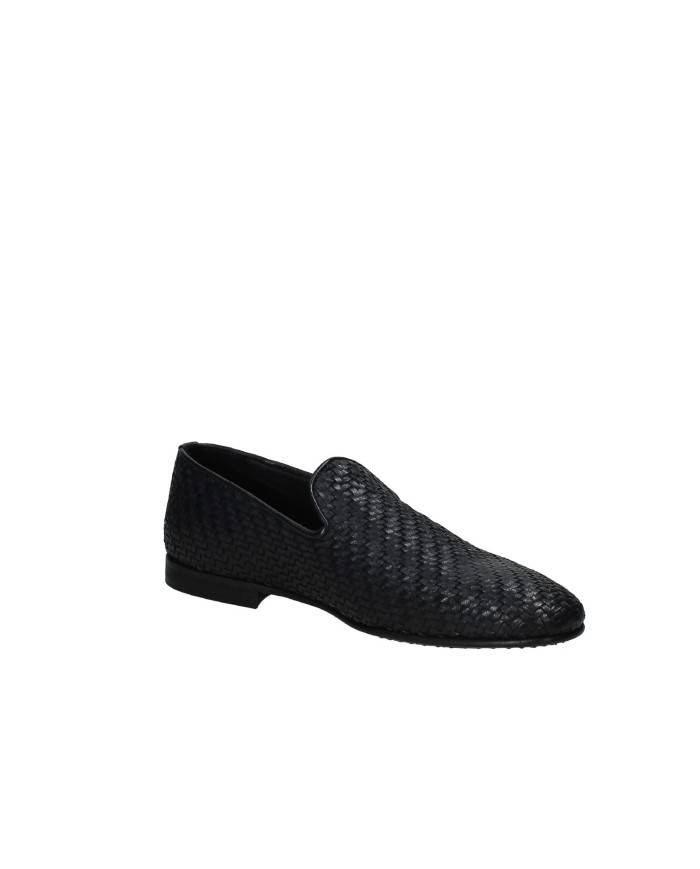 Pawelk's 19037 Mocassino in pelle intrecciata Nero Pawelk's 19037 Mocassino in pelle intrecciata Nero