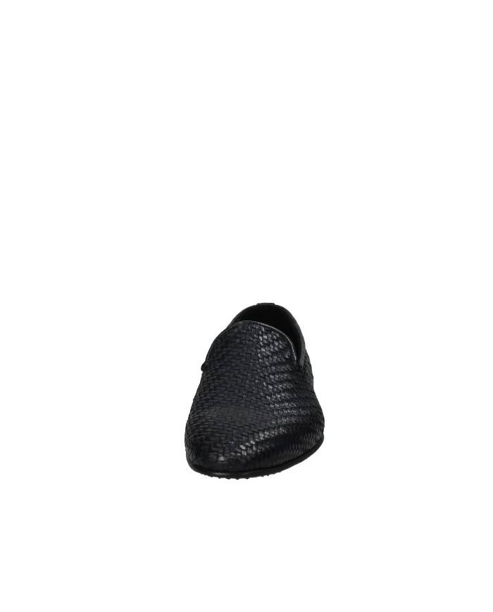 Pawelk's 19037 Mocassino in pelle intrecciata Nero Pawelk's 19037 Mocassino in pelle intrecciata Nero