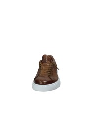 Pawelk's 20620 Sneaker in pelle con intreccio Tan