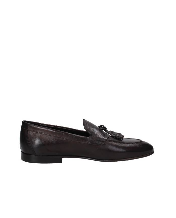 Pawelk's 25202 Mocassino in pelle con nappine Testa Moro Pawelk's 25202 Mocassino in pelle con nappine Testa Moro