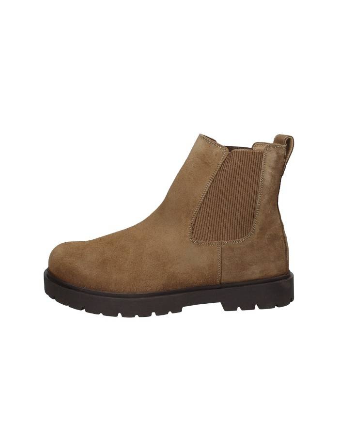 Birkenstock Highwood.1030115 Stivaletto da uomo con elastici in camoscio Tabacco Birkenstock Highwood.1030115 Stivaletto da uomo con elastici in camoscio Tabacco