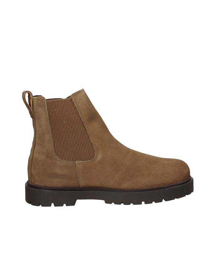 Birkenstock Highwood.1030115 Stivaletto da uomo con elastici in camoscio Tabacco Birkenstock Highwood.1030115 Stivaletto da uomo con elastici in camoscio Tabacco