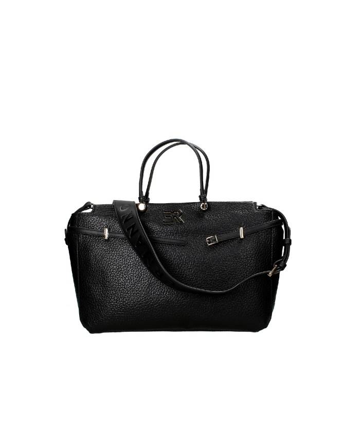 Ermanno Scervino 12401973 Borsa Large semirigida in ecopelle Nero