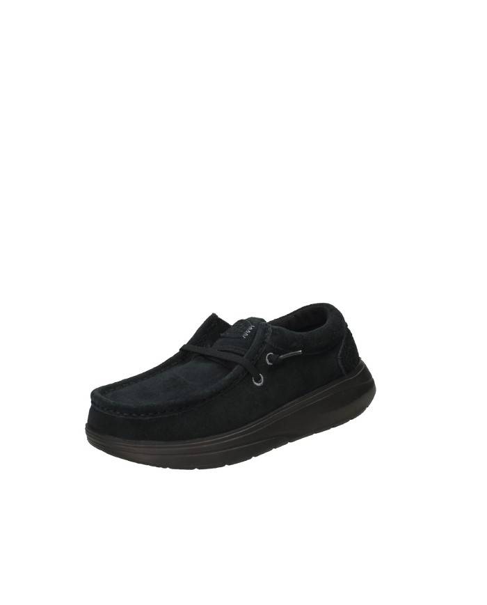 Hey Dude Shoes Wendy Comfort Suede.001 Mocassino donna in camoscio Nero