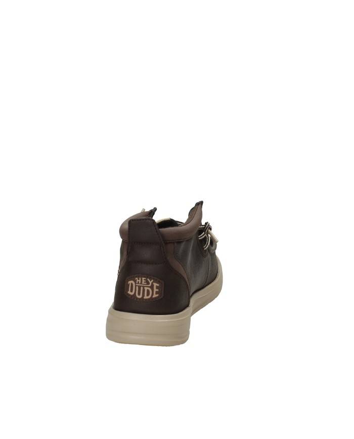 Hey Dude Shoes Wally Mid Grip Classic.21V Polacchino uomo in eco nabuk Testa Moro
