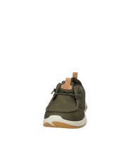 Hey Dude Shoes Wally Drift Classic Mocassino uomo tipo sneaker in eco pelle Verde Militare