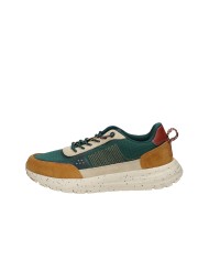 Hey Dude Shoes Sirocco Alta Nylon Sneaker uomo slip-on in tessuto e camoscio Multi Tan