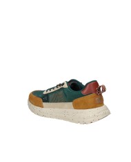 Hey Dude Shoes Sirocco Alta Nylon Sneaker uomo slip-on in tessuto e camoscio Multi Tan