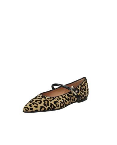 Il Borgo Firenze 5903 Ballerina con cinturino in velluto stampato Leopardo Il Borgo Firenze 5903 Ballerina con cinturino in velluto stampato Leopardo